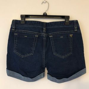 Guess Shorts - Guess cuffed dark denim shorts, SZ 6 Guess Shorts - Guess cuffed dark denim shorts, SZ 6